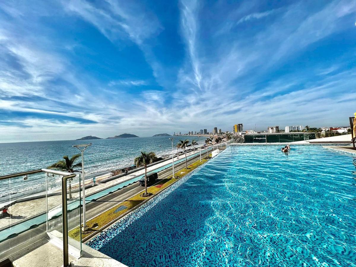 Sunset View Malecon 1402 Vista Panoramica Al Mar Apartment Mazatlan Exterior photo