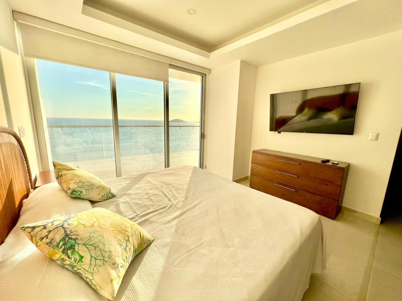 Sunset View Malecon 1402 Vista Panoramica Al Mar Apartment Mazatlan Exterior photo