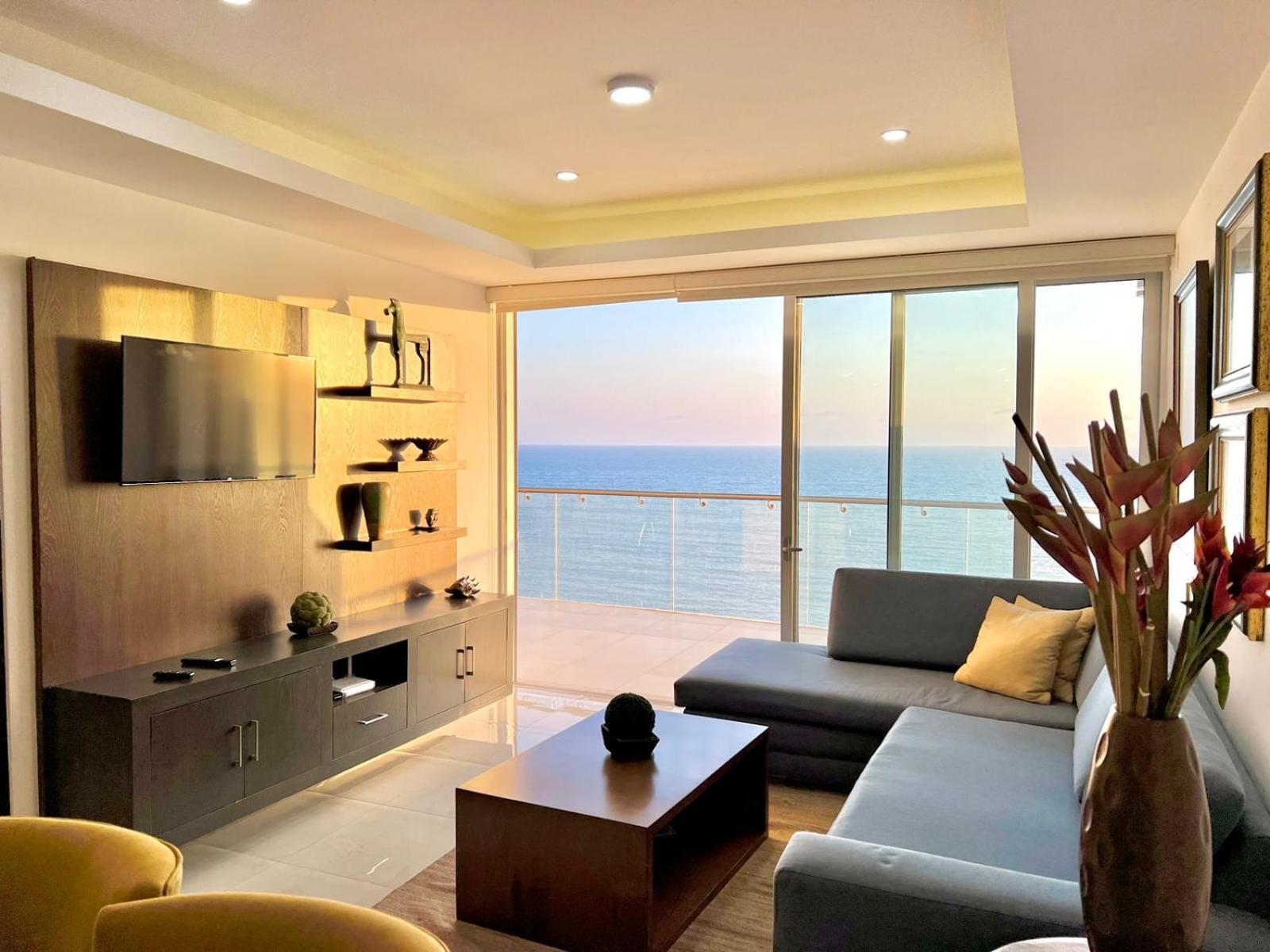 Sunset View Malecon 1402 Vista Panoramica Al Mar Apartment Mazatlan Exterior photo