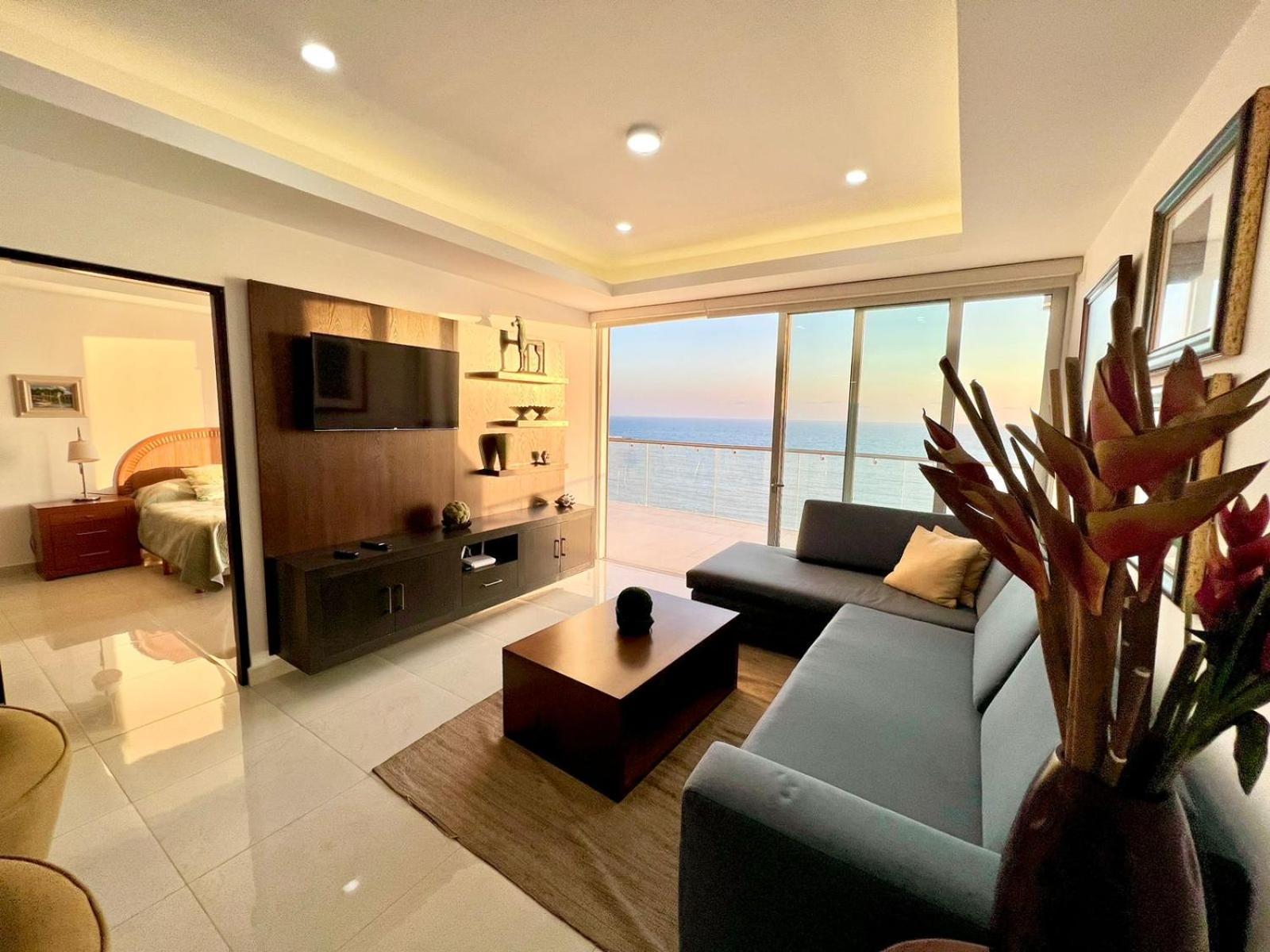 Sunset View Malecon 1402 Vista Panoramica Al Mar Apartment Mazatlan Exterior photo